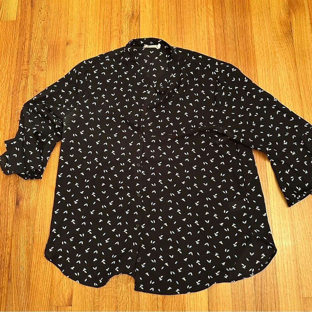 Lush Blouse top Size Large (t) - Picture 7 of 11